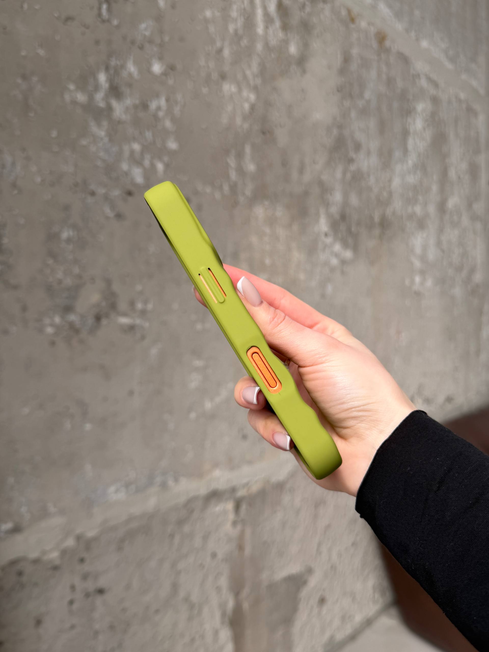 Чохол матовий хвилястий Wave Case на iPhone 17 Pro Max Green (09)