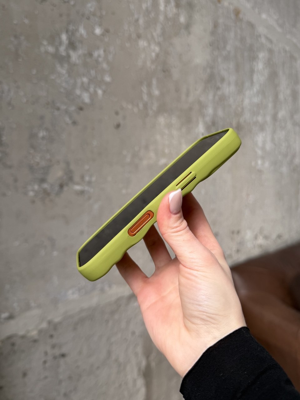 Чохол матовий хвилястий Wave Case на iPhone 17 Pro Max Green (09)