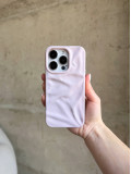 Чохол матовий хвилястий Wave Case на iPhone 12 Pro Max Chalk Pink (04)