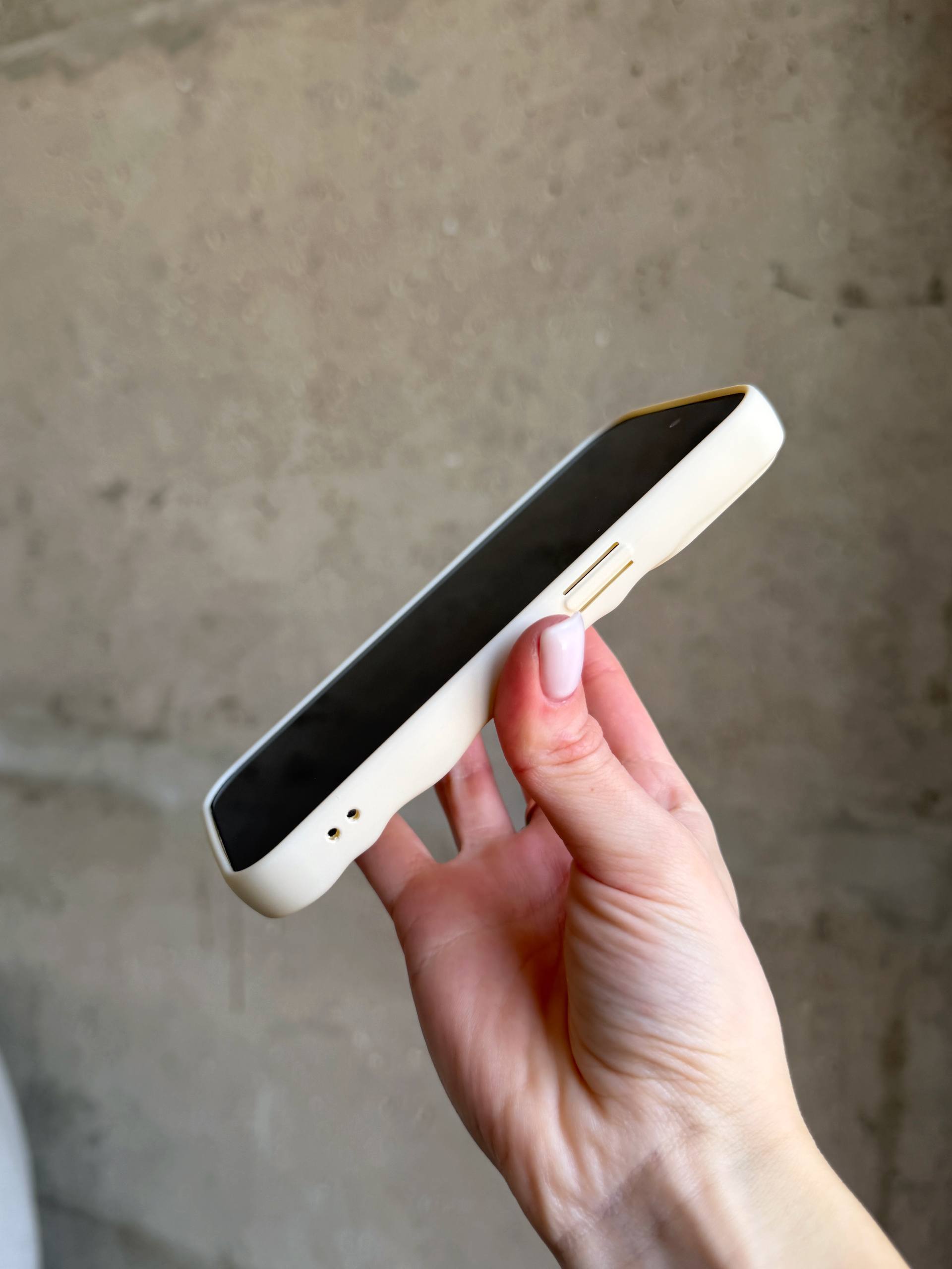 Чохол матовий хвилястий Wave Case на iPhone 12 Pro Max Beige (01)