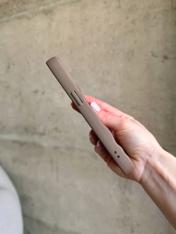 Чехол матовый волнистый Wave Case для iPhone 12 Pro Max Milk Chocolate (05)