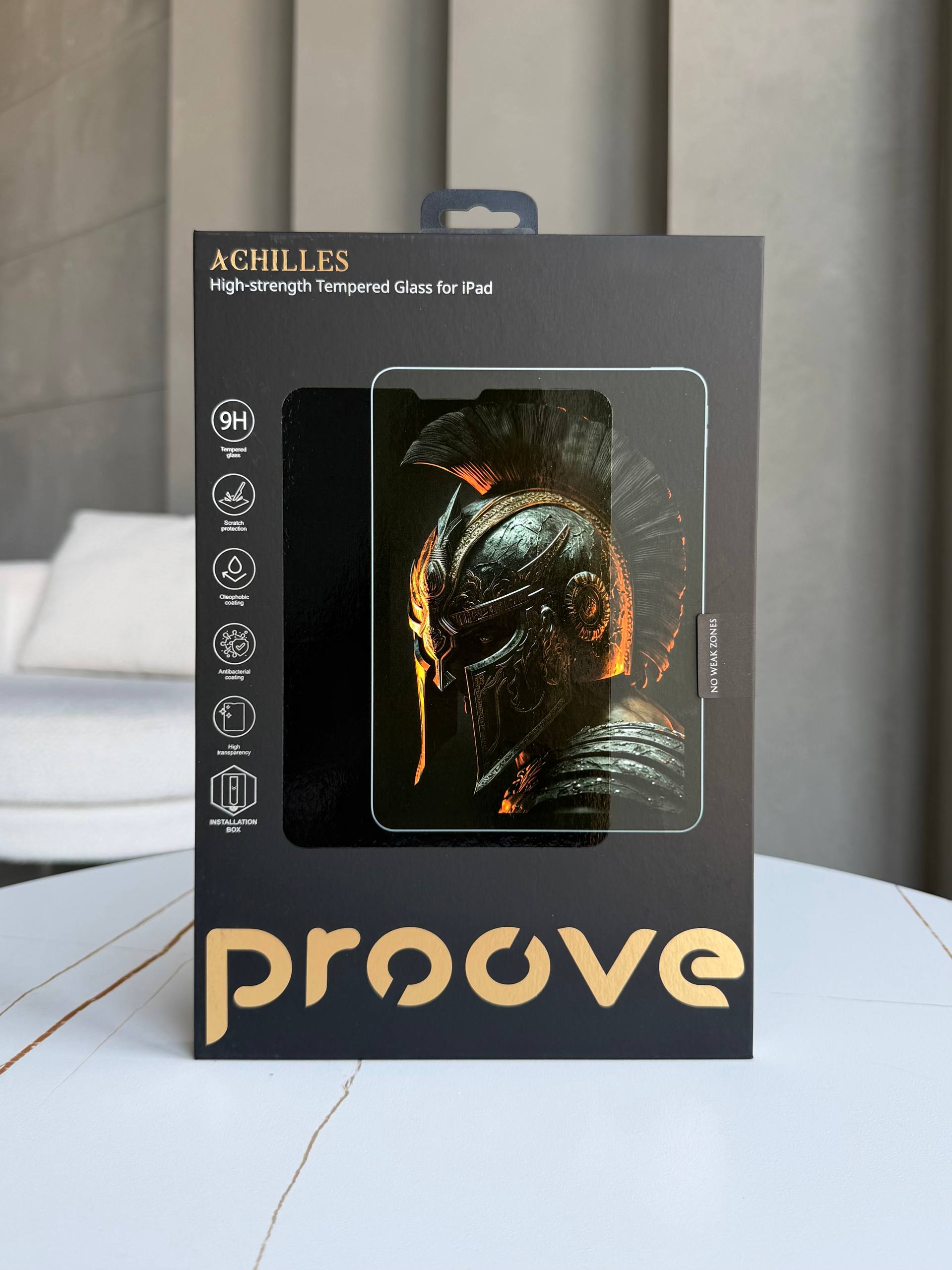 Преміальне захисне скло Proove Achilles Installation Box на iPad Air 11