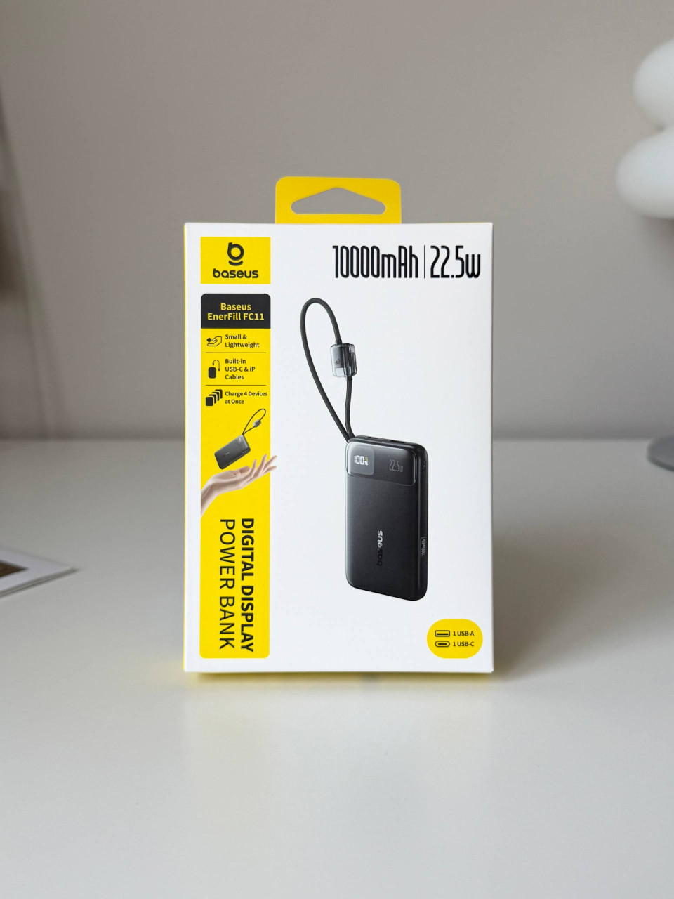 Повербанк Baseus EnerFill FC11 с Magsafe 10000mAh Black