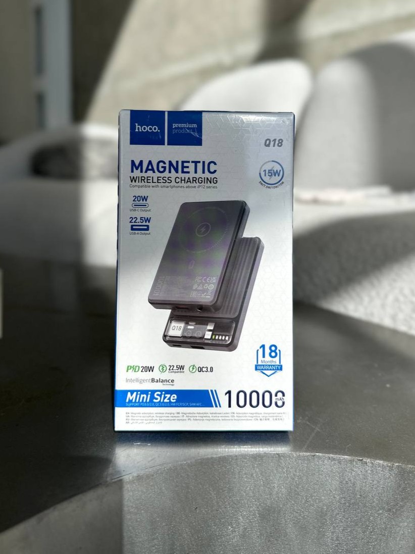 Повербанк Hoco Q18 з Magsafe 10000mAh