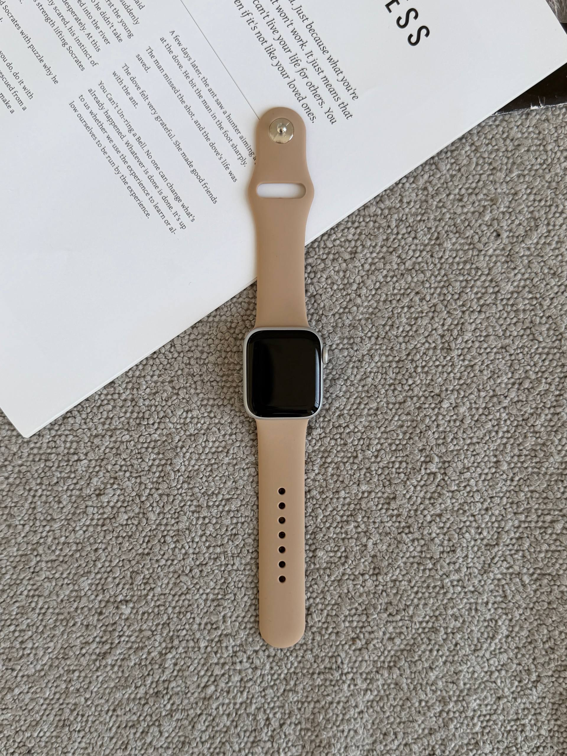 Ремінець Silicone Band 38mm / 40mm / 41mm / 42mm(10,11 серія) S/M Desert (44)