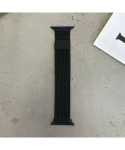 Ремінець Milanese Loop 42mm(окрім 10,11 серії)/44mm/45mm/46mm/49mm Black