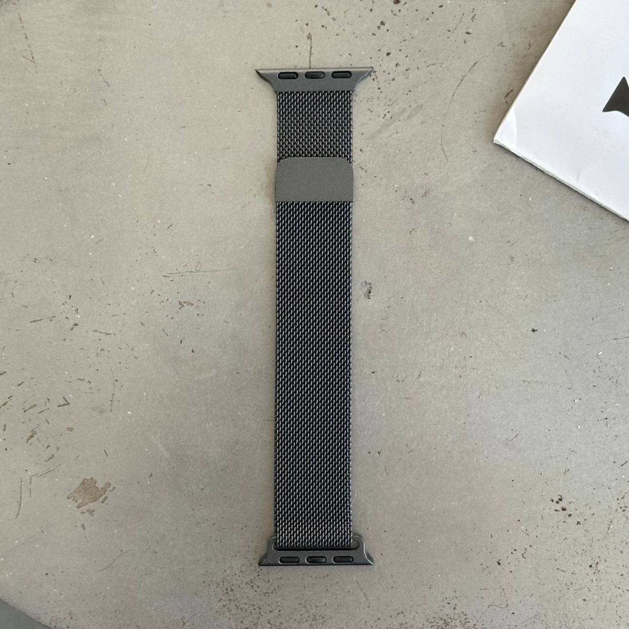 Ремешок Milanese Loop 38mm/40mm/41mm/42mm(10,11 серия) Dark Grey