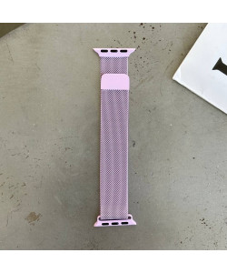 Ремінець Milanese Loop 42mm(окрім 10,11 серії)/44mm/45mm/46mm/49mm Light Purple