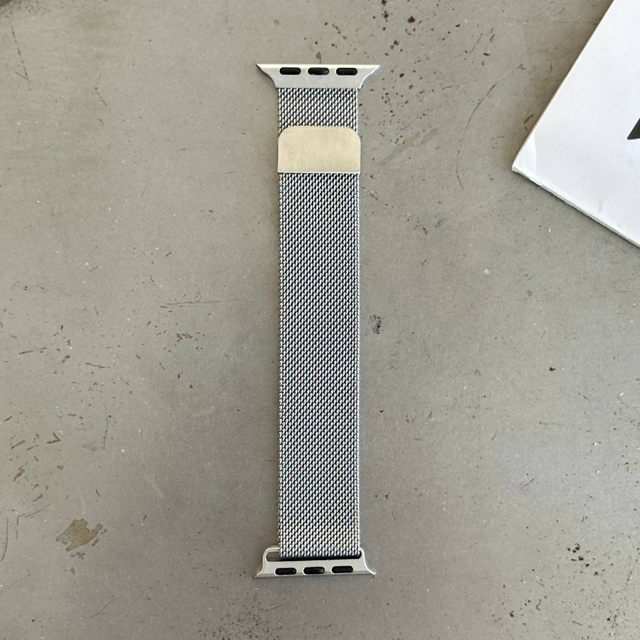 Ремешок Milanese Loop 38mm/40mm/41mm/42mm(10,11 серия) Silver