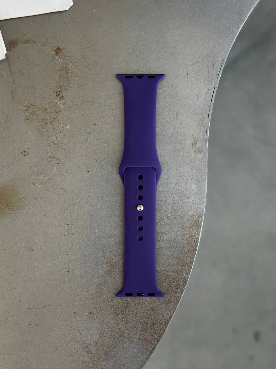 Ремешок Silicone Band 38mm/40mm/41mm/42mm(10,11 серия) M/L Amethyst (21)