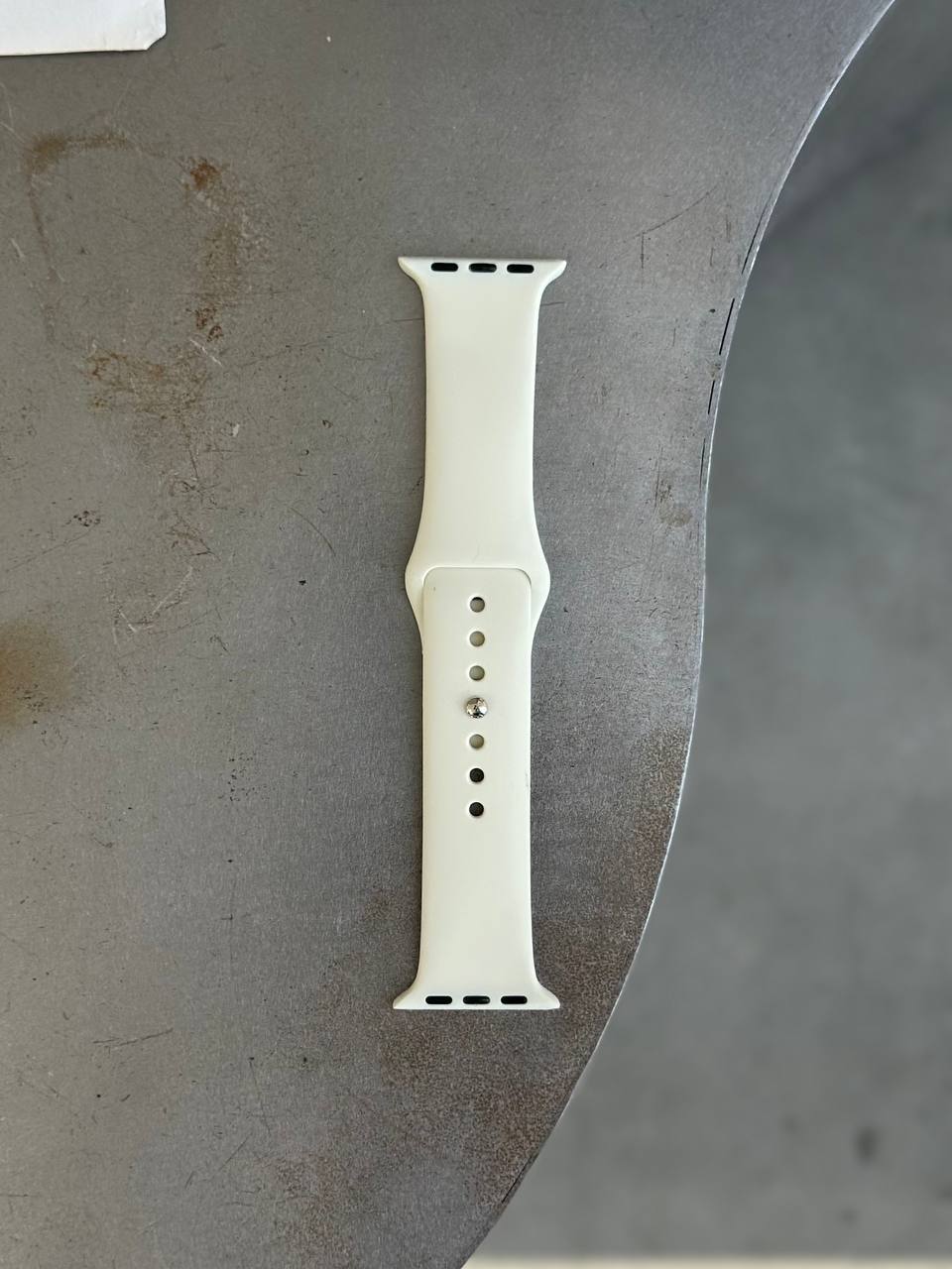 Ремінець Silicone Band 42mm(окрім 10,11 серії)/44mm/45mm/46mm/49mm S/M Beige (16)