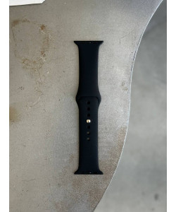 Ремінець Silicone Band 42mm(окрім 10,11 серії)/44mm/45mm/46mm/49mm M/L Black (01)