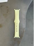 Ремінець Silicone Band 38mm/40mm/41mm/42mm(10,11 серія) M/L Cream Yellow (41)