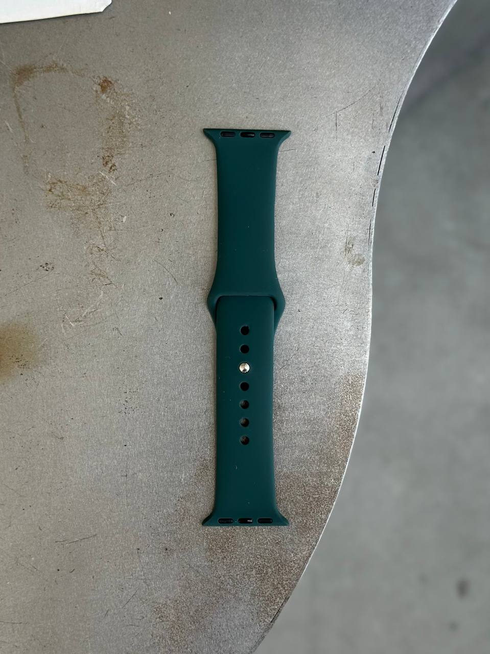 Ремешок Silicone Band 38mm/40mm/41mm/42mm(10,11 серия) M/L Cyprus Green (28)