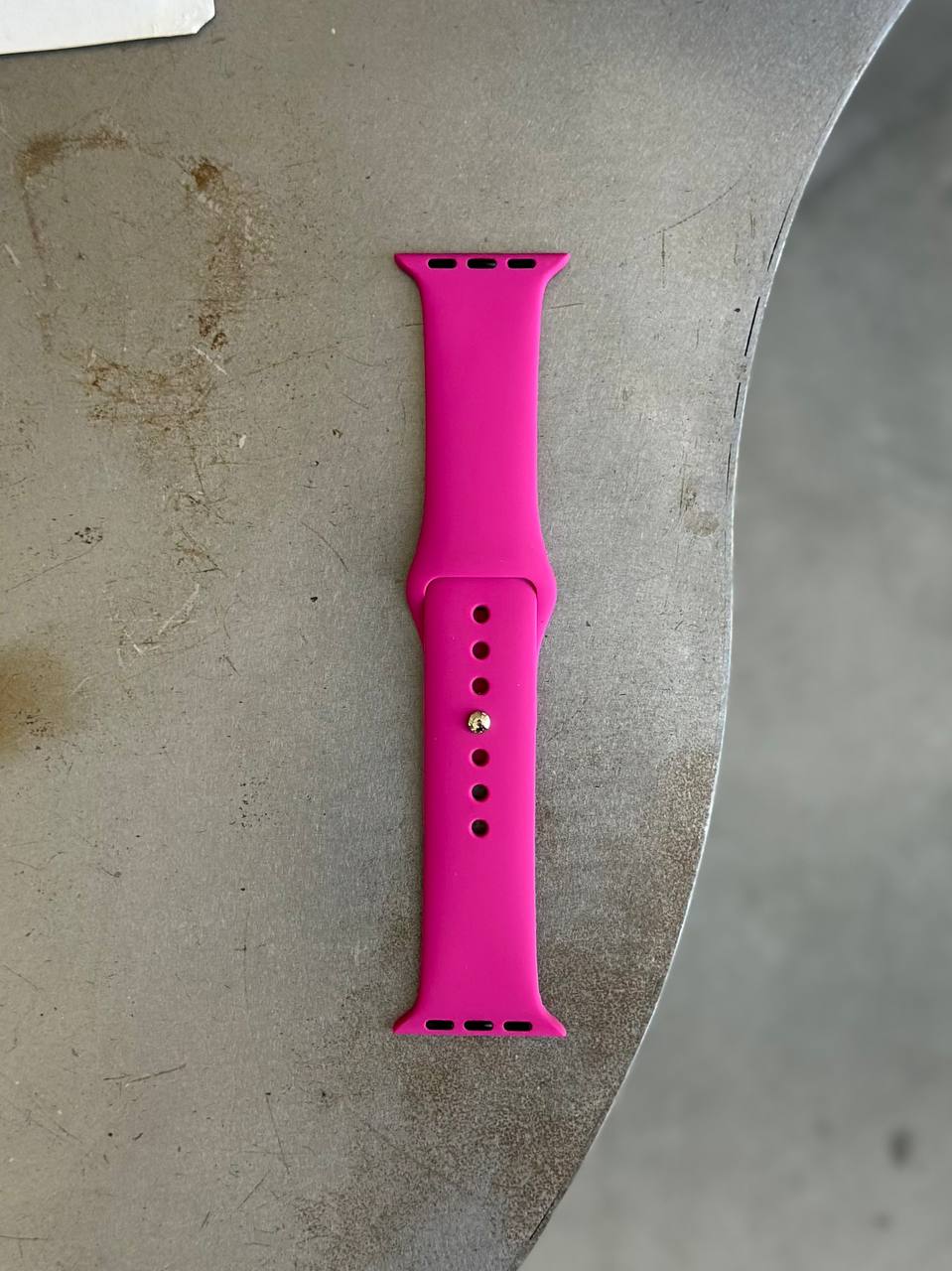 Ремінець Silicone Band 42mm(окрім 10,11 серії) / 44mm / 45mm / 46mm / 49mm S/M Dragon Fruit (13)