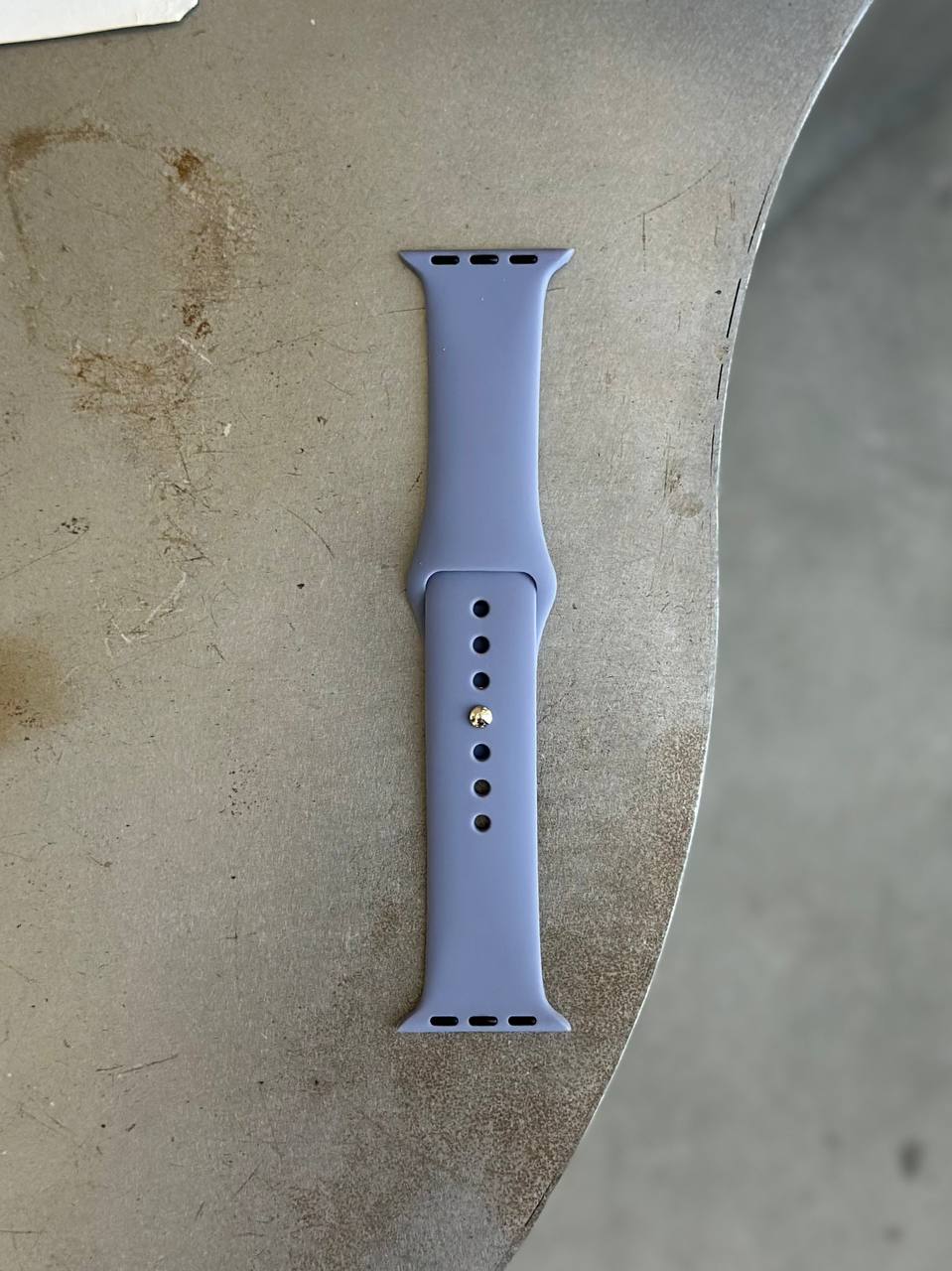 Ремешок Silicone Band 38mm/40mm/41mm/42mm(10,11 серия) M/L Lavander Grey (17)