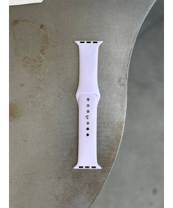 Ремінець Silicone Band 42mm(окрім 10,11 серії)/44mm/45mm/46mm/49mm M/L Lilac Purple (25)
