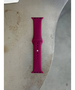 Ремінець Silicone Band 42mm(окрім 10,11 серії)/44mm/45mm/46mm/49mm M/L Marsala (18)