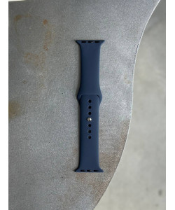 Ремінець Silicone Band 42mm(окрім 10,11 серії)/44mm/45mm/46mm/49mm M/L Midnight Blue (09)