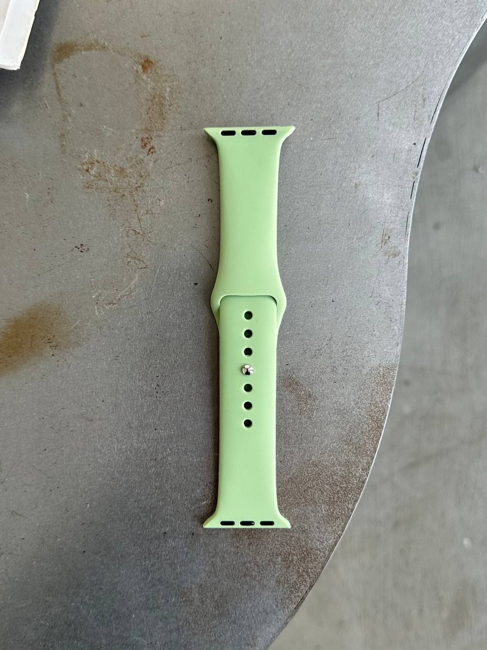 Ремешок Silicone Band 38mm/40mm/41mm/42mm(10,11 серия) S/M Mint Gum (39)