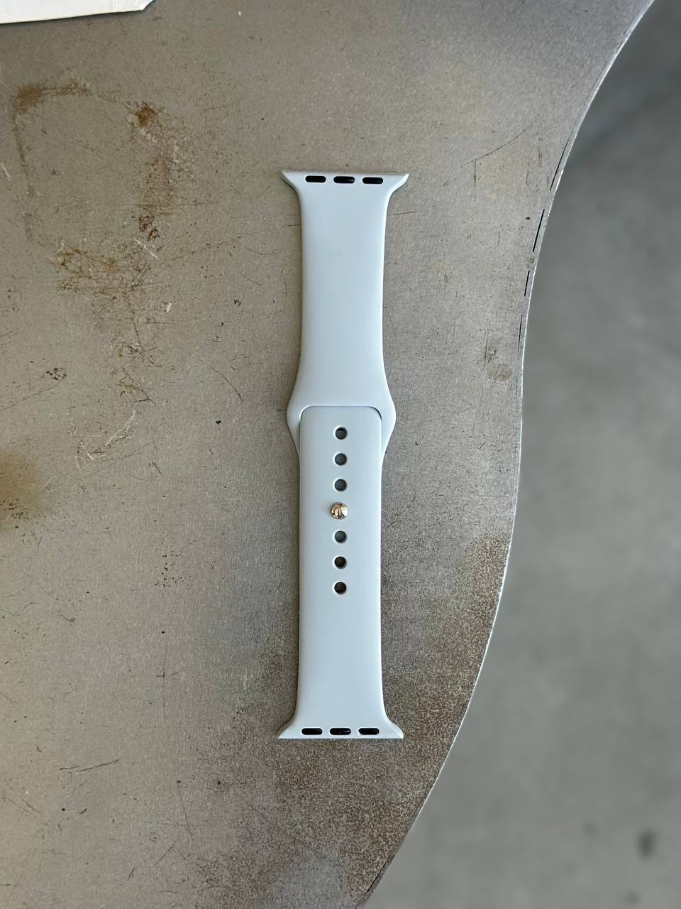 Ремешок Silicone Band 38mm/40mm/41mm/42mm(10,11 серия) M/L Mist Blue (19)