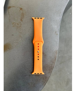Ремінець Silicone Band 42mm(окрім 10,11 серії)/44mm/45mm/46mm/49mm S/M Papaya (40)