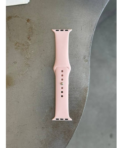 Ремінець Silicone Band 42mm(окрім 10,11 серії)/44mm/45mm/46mm/49mm S/M Pink Sand (26)