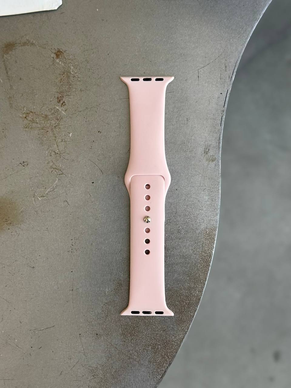 Ремешок Silicone Band 38mm/40mm/41mm/42mm(10,11 серия) M/L Pink Sand (26)