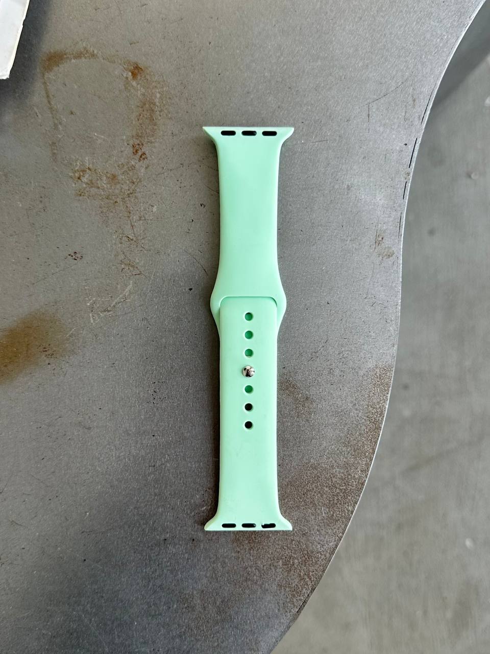 Ремешок Silicone Band 38mm/40mm/41mm/42mm(10,11 серия) M/L Pistachio (42)