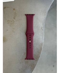 Ремінець Silicone Band 42mm(окрім 10,11 серії)/44mm/45mm/46mm/49mm S/M Plum (12)