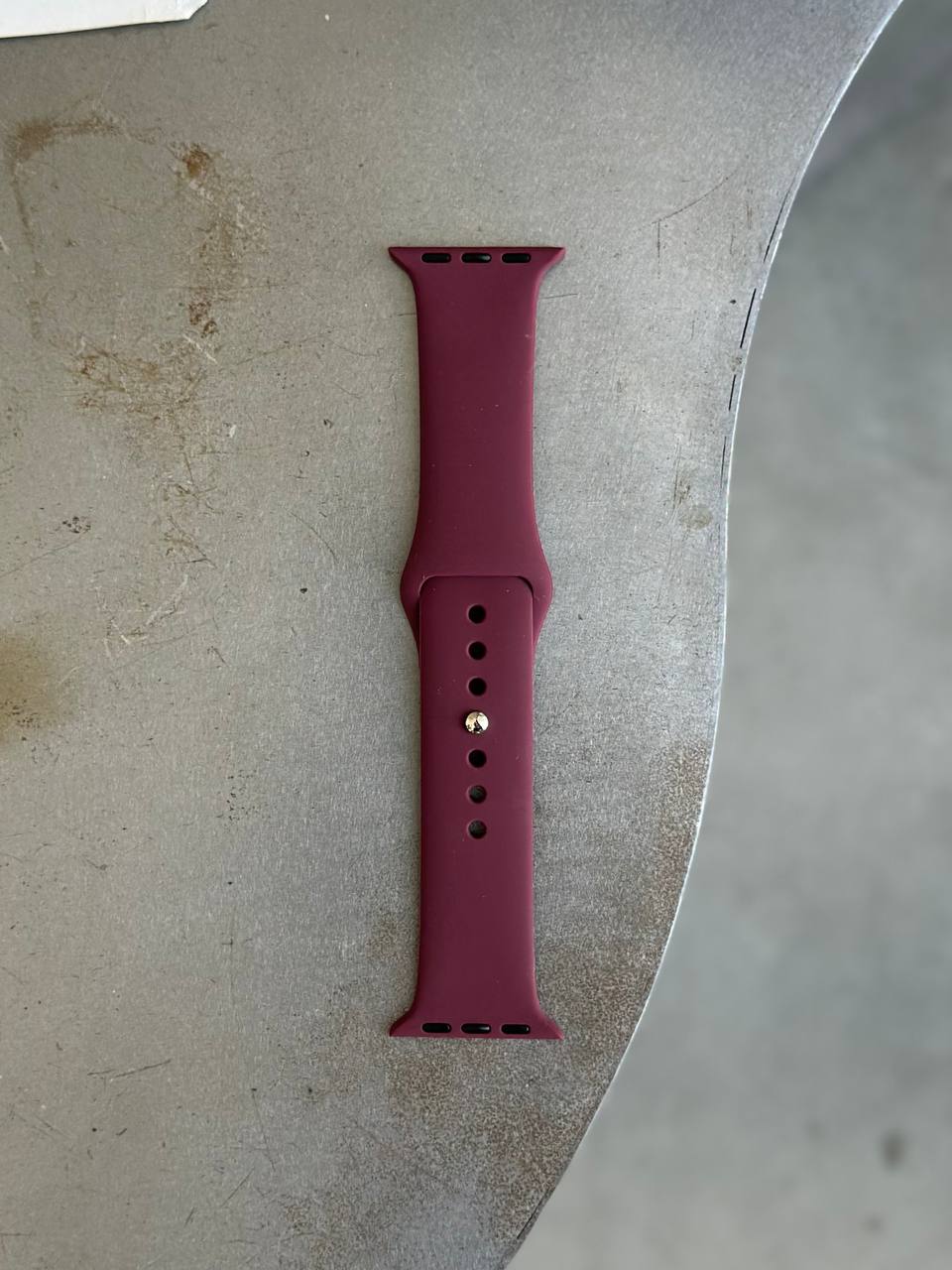Ремешок Silicone Band 38mm/40mm/41mm/42mm(10,11 серия) M/L Plum (12)
