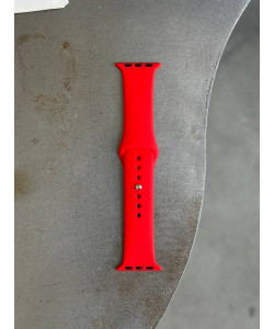 Ремінець Silicone Band 42mm(окрім 10,11 серії)/44mm/45mm/46mm/49mm M/L Red (04)