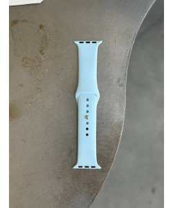 Ремінець Silicone Band 42mm(окрім 10,11 серії)/44mm/45mm/46mm/49mm M/L Sky Blue (33)