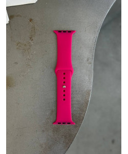 Ремінець Silicone Band 42mm(окрім 10,11 серії)/44mm/45mm/46mm/49mm S/M Wine Red (02)