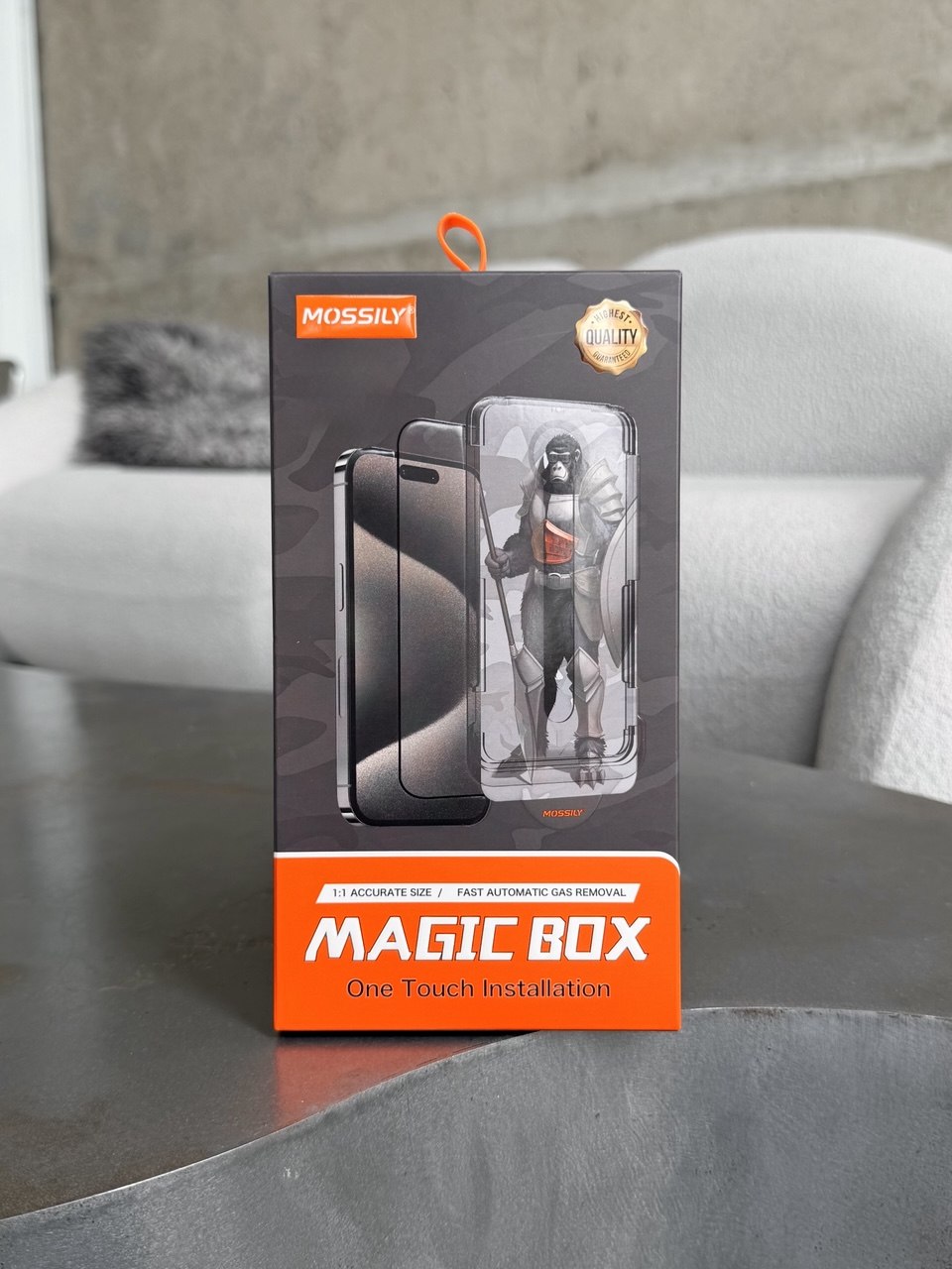 Захисне скло Mossily Installation Box на iPhone 14 Pro Max