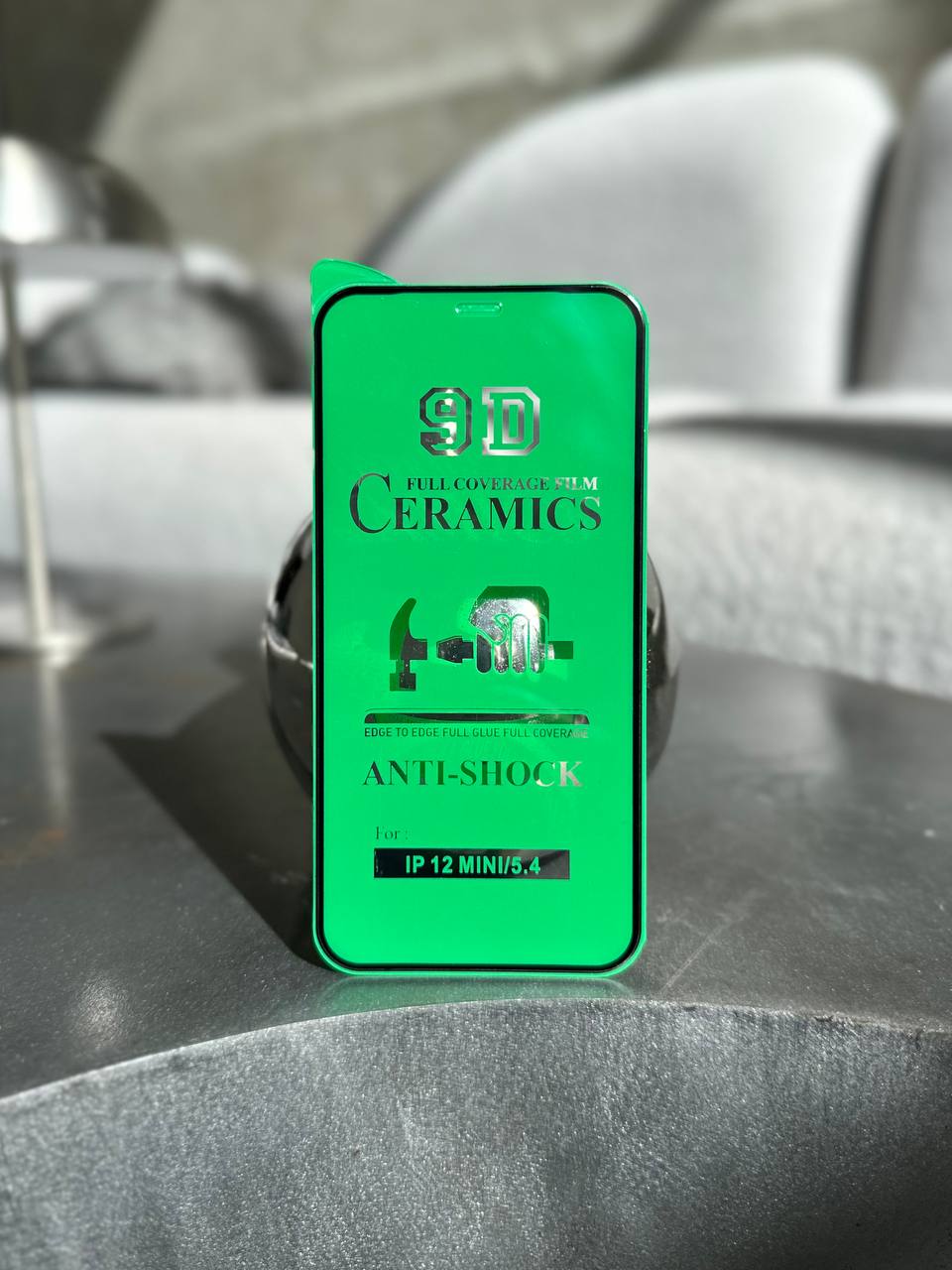 Захисне скло Ceramic гнучке глянсове на iPhone 12 mini