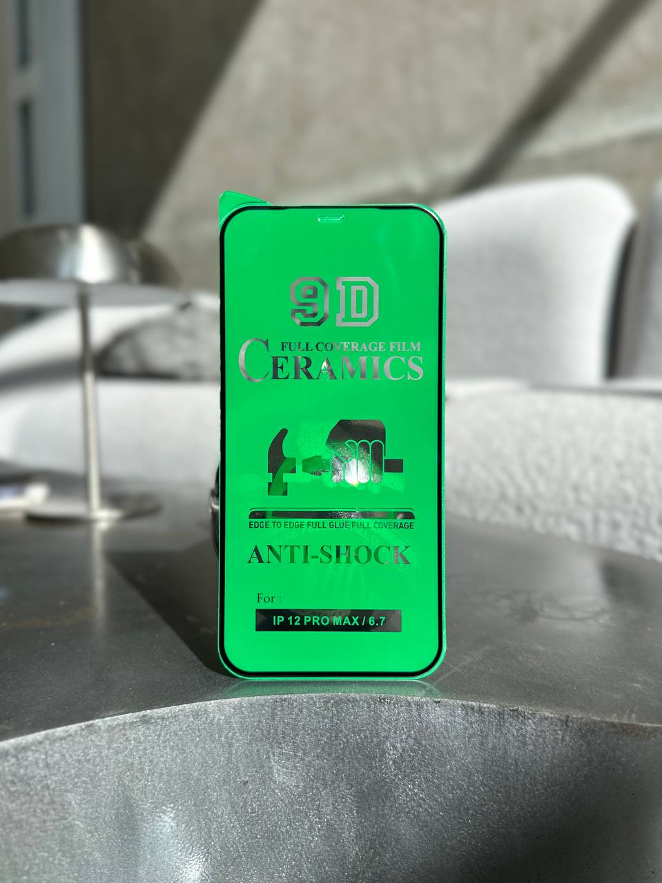 Захисне скло Ceramic гнучке глянсове на iPhone 12 Pro Max