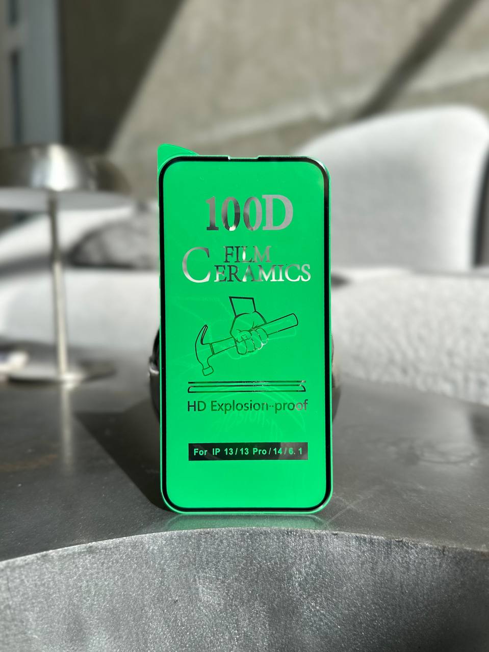 Захисне скло Ceramic гнучке глянсове на iPhone 13 / 13 Pro / 14 / 16е / 17e