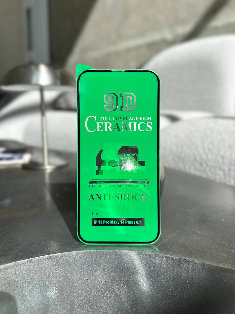 Захисне скло Ceramic гнучке глянсове на iPhone 13 Pro Max/14+