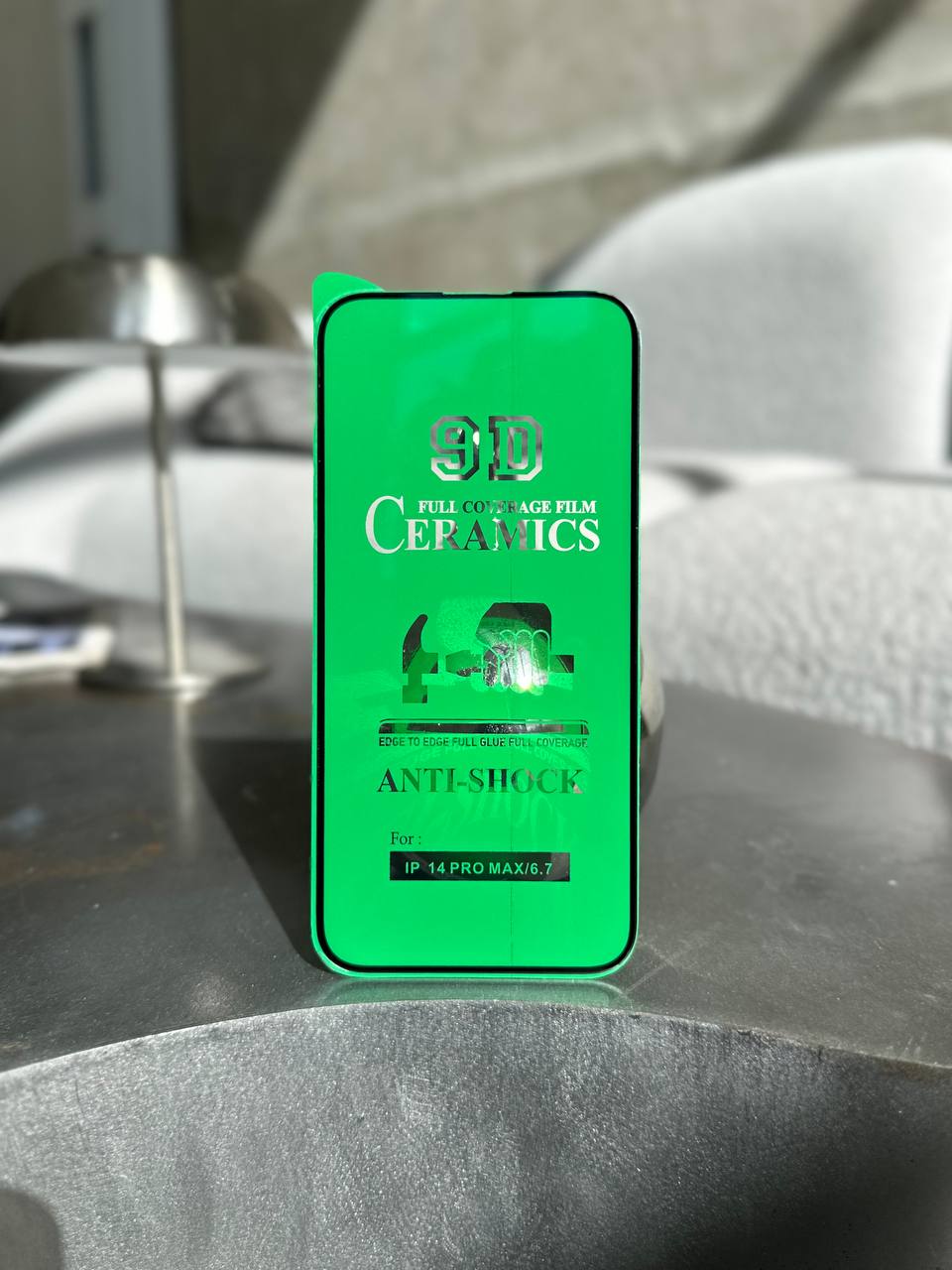 Захисне скло Ceramic гнучке глянсове на iPhone 14 Pro Max