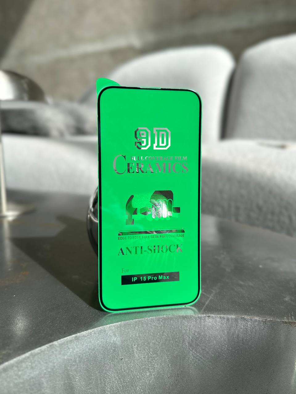 Захисне скло Ceramic гнучке глянсове на iPhone 15+