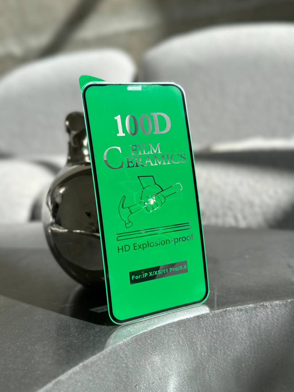 Захисне скло Ceramic гнучке глянсове на iPhone X/XS / 11 Pro