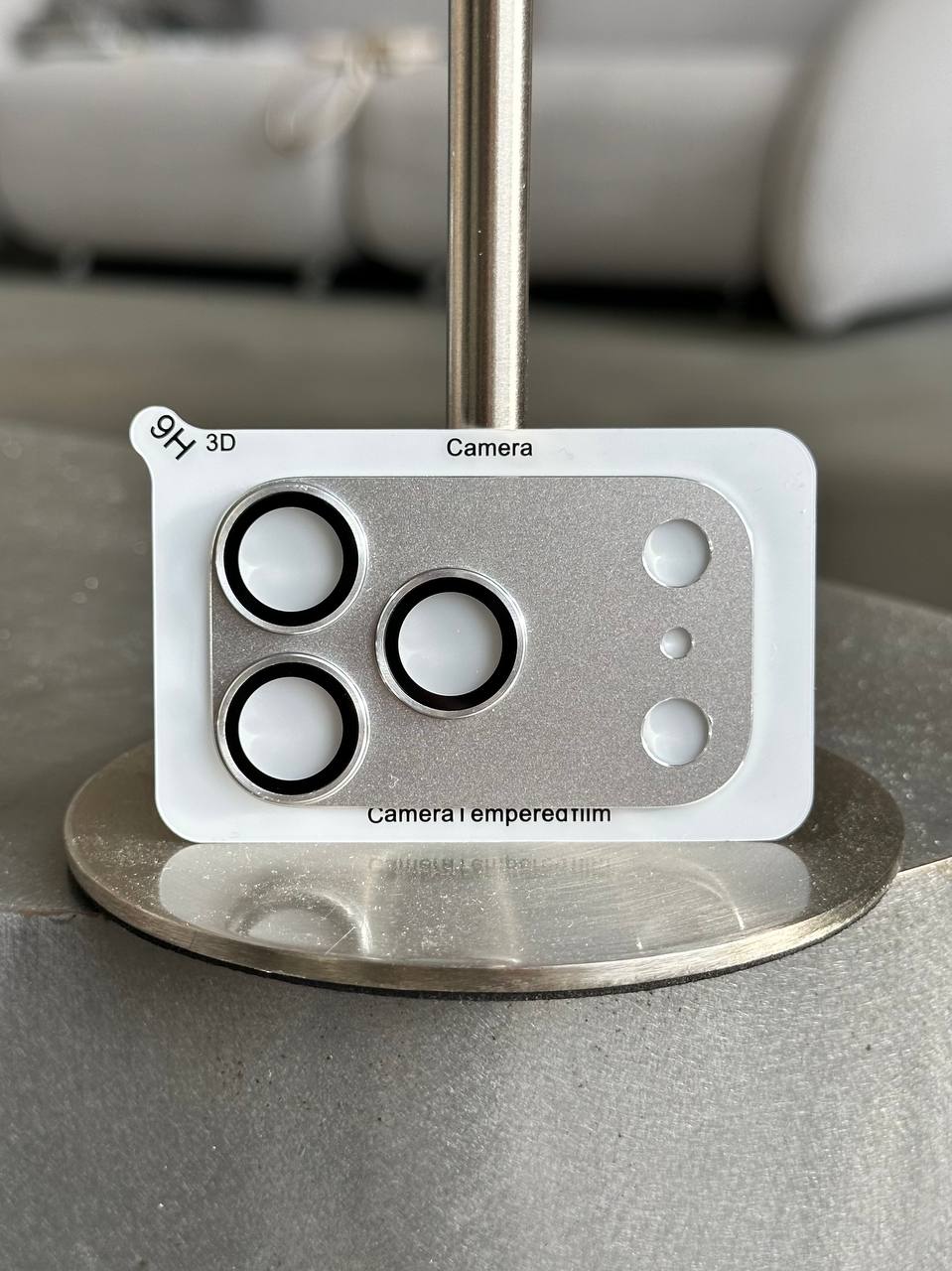 Защитная накладка для камеры на iPhone 17 Pro Max Silver