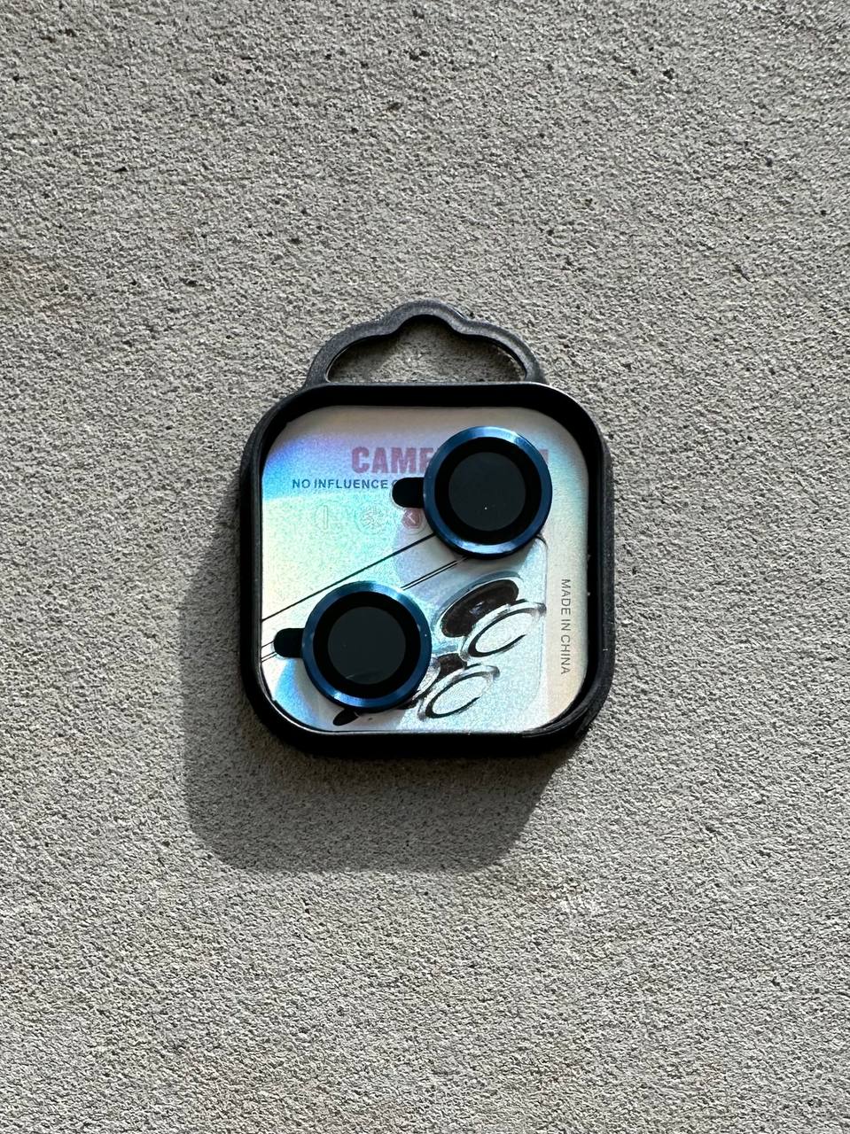 Защитные линзы на камеру для iPhone 15/15+ Dark Blue