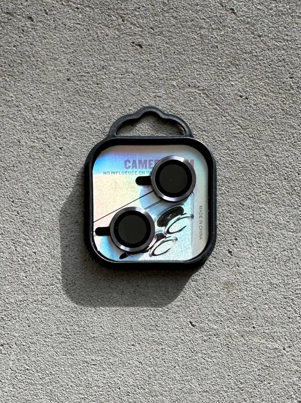 Защитные линзы на камеру для iPhone 15/15+ Gray