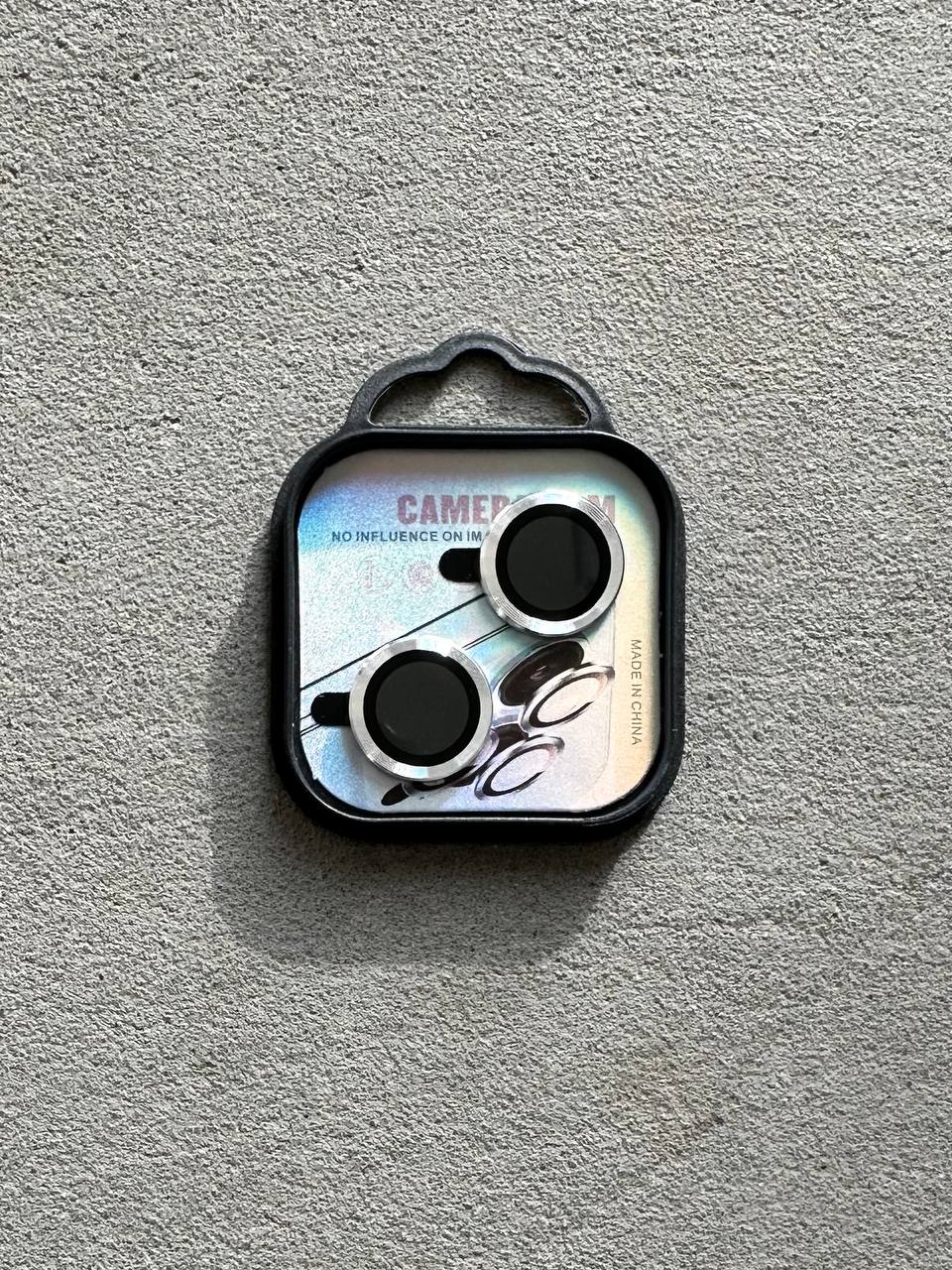 Защитные линзы на камеру iPhone 14/14+ Silver