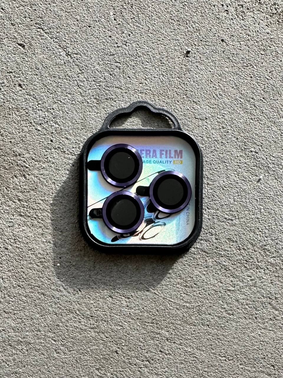 Защитные линзы на камеру iPhone 14 Pro/14 Pro Max Dark Purple