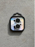 Защитные линзы на камеру для iPhone 16/16+ Silver