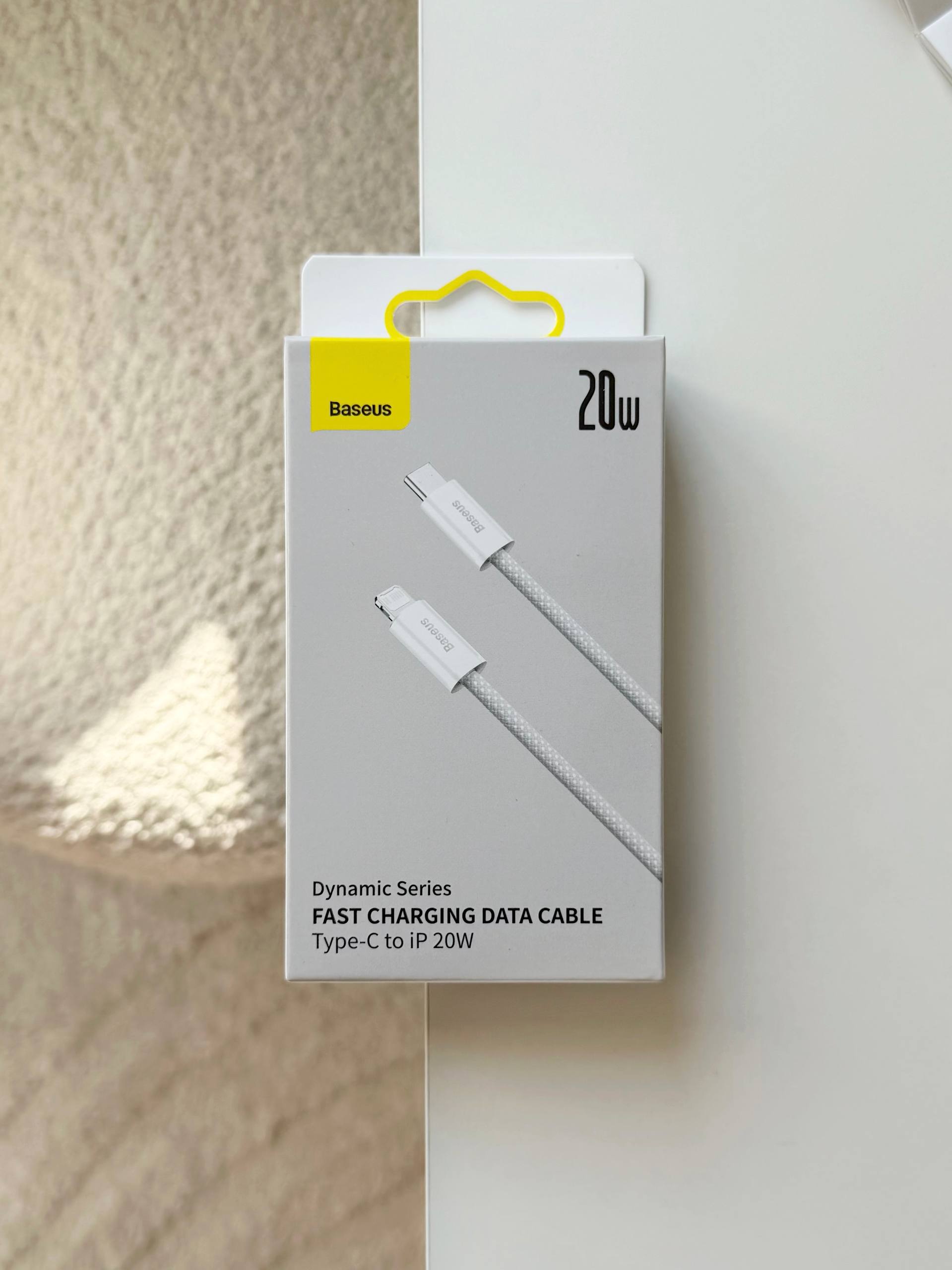 Кабель Baseus PD 20W USB-C — Lightning Dynamic Series (2m)
