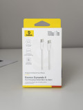 Кабель Baseus 100W USB-C — USB-C New Dynamic 4 White (1m)